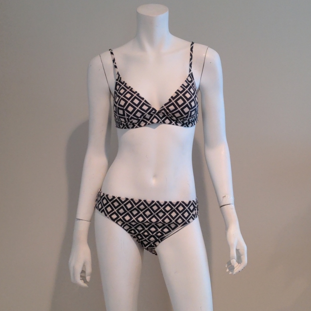 J. Crew Triangle Top Bikini Two Piece Swimsuit
